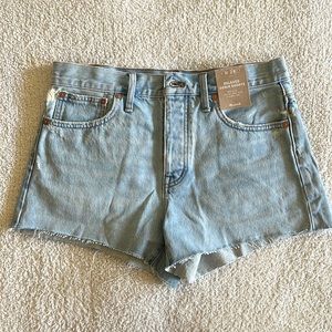 Madewell Relaxed Denim Short Size 28